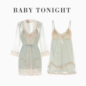 Sexy Lace Nightgown for Women (with Padded Cups)